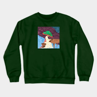 Mushroom Pianist Crewneck Sweatshirt